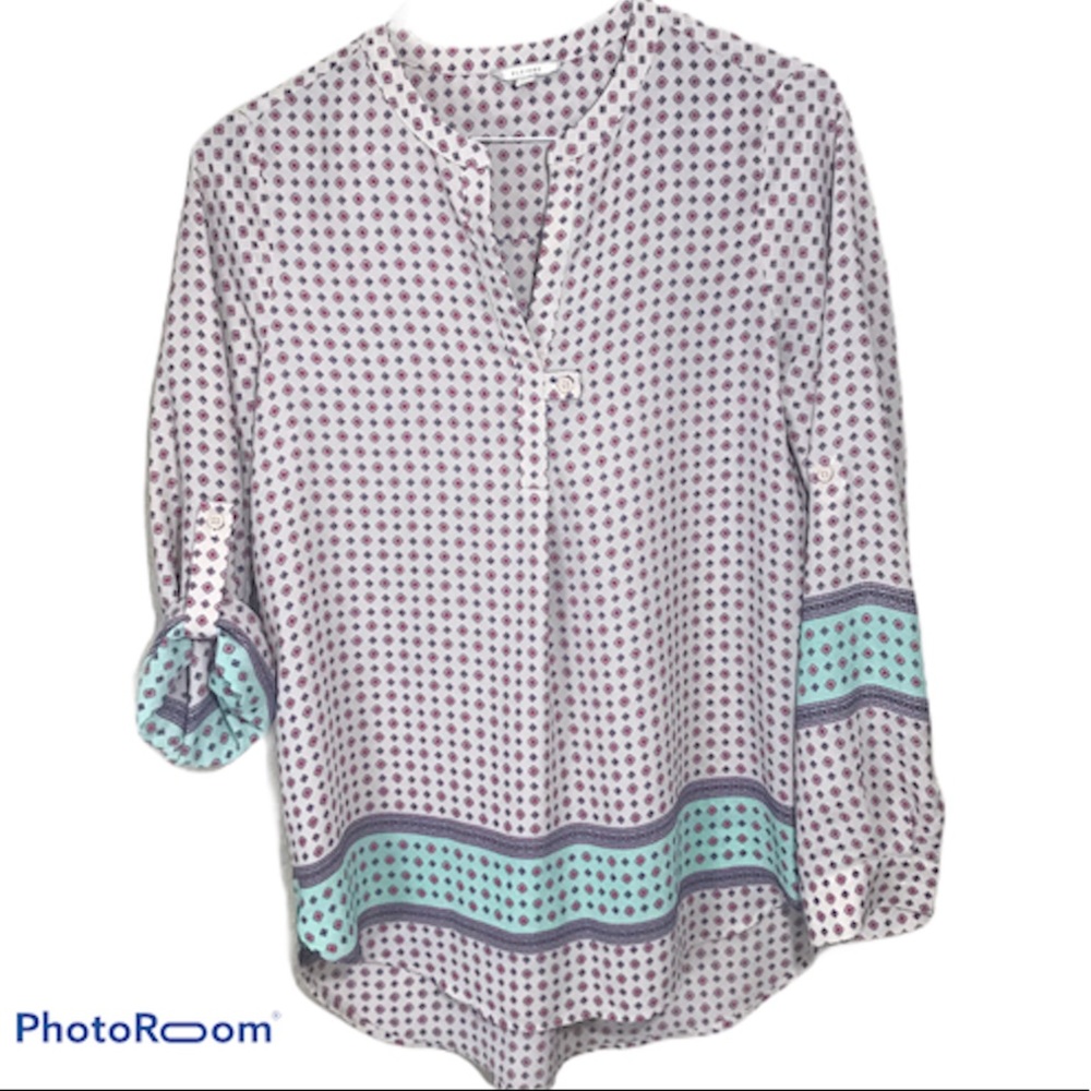 Pleione diamond pattern blouse - Picture 3 of 8